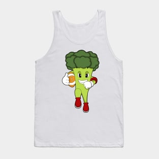 Broccoli at Football Sports Tank Top